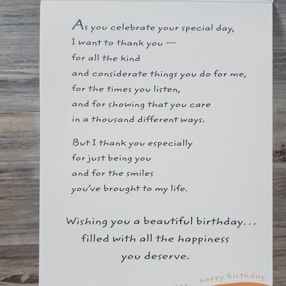Blue Mountain Arts Douglas Pagels Birthday Greeting Card with Envelope